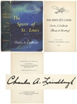Charles Lindbergh Signed Copy of The Spirit of St. Louis -- Uninscribed